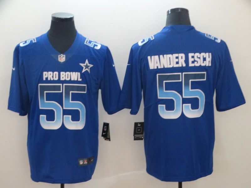 Men Dallas cowboys #55 Vander edch Blue Nike Royal 2019 Pro Bowl Limited Jersey->new york giants->NFL Jersey